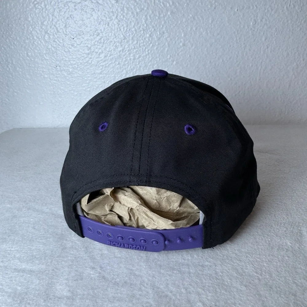 Richardson Model 212 Hat Black Purple‎ 